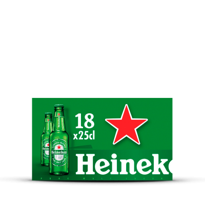 Heineken Premium Beer 18x0.25ml